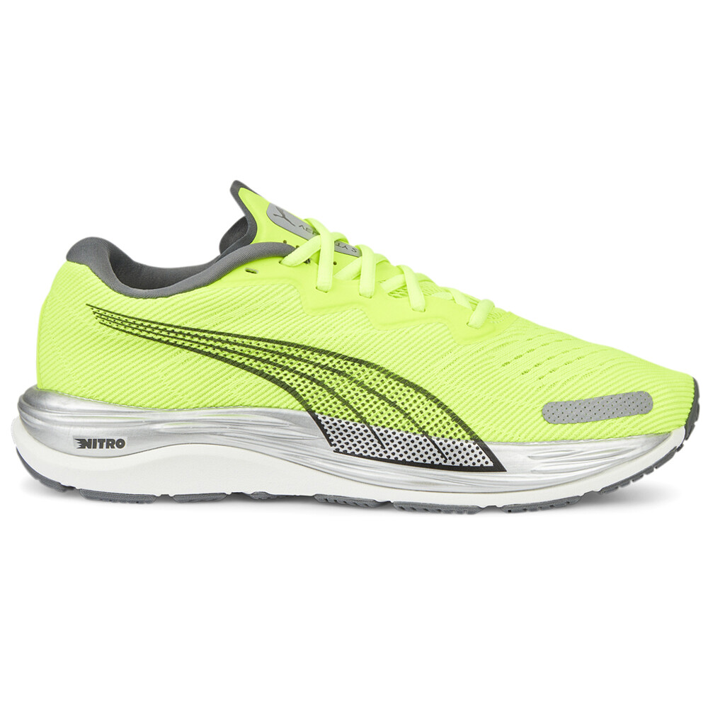 Puma Velocity Nitro 2 Mens Yellow Running Sneakers Athletic Shoes 19533711