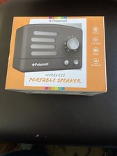 polaroid pbt530 wireless bluetooth portable retro speaker