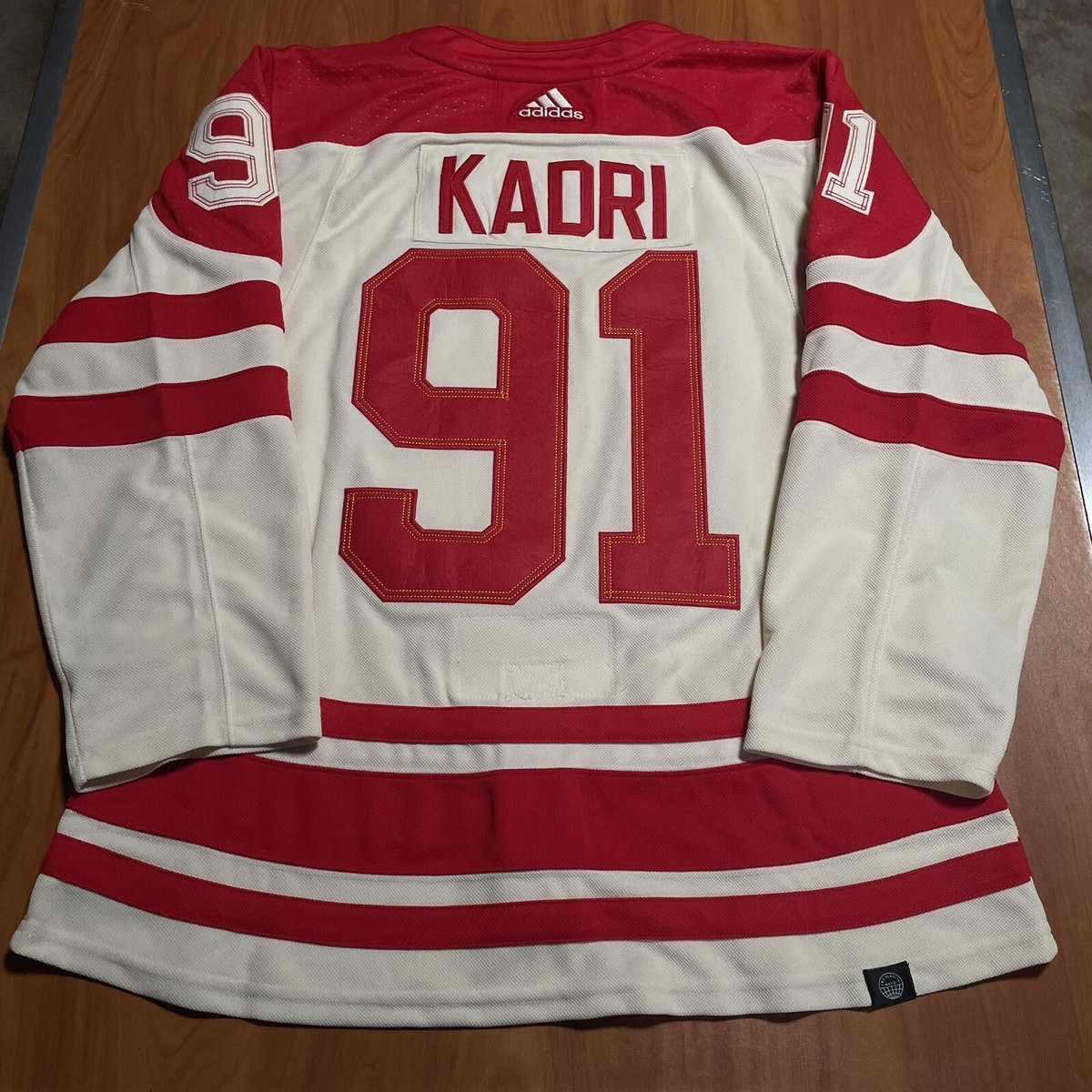Adidas Authentic Nazem Kadri Calgary Flames 2023 NHL Heritage