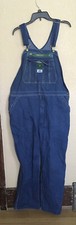 Liberty Overalls 42 X 30 Blue Denim Bibs Farm Work Wear Carpenter Mens