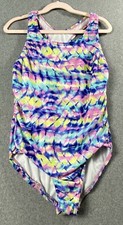 Speedo Girl's Swimsuit Size L Multicolored