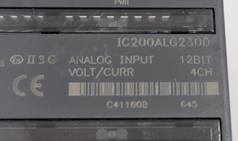 GE Fanuc IC200ALG230D Micro Controller Control Module 12BIT - Image 3 of 4
