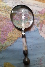Magnifying Glass New Antique Vintage Style Brass Mother Of Pearl MagnifierGift