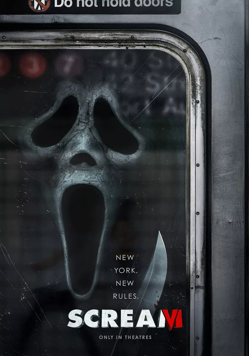 SCREAM VI poster in 2023  Scream movie, Scream movie poster, Terror movies