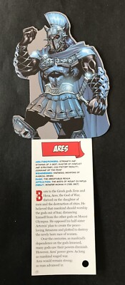 Ares   DC Comic Character  Unique Collector Card, Die Cut