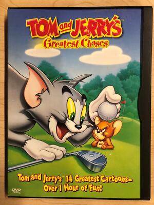 Tom and Jerry - Greatest Chases (DVD, 14 cartoons) - K9