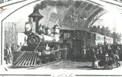 Gift Package Railroad / Railway / Railroad 8 Historic Securities Collection