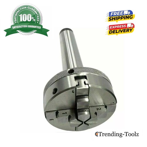 Self Centering Chuck 50 mm/ 2" 4 Jaw With With Shank MT1 / MT2 / MT3
