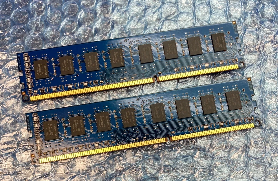 8GB Kit (2 x 4GB) SK Hynix Lenovo 03T6566 PC3-12800U DDR3 Non-ECC Computer RAM - Image 4 of 4