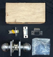 CORBIN RUSSWIN CYLINDRICAL PASSAGE LATCHSET 468-5610 US26D GRADE 2 KNOB