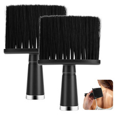 2 Pcs Neck Duster Barber Brush Professional Soft Hair Cleaning Brush for Salon