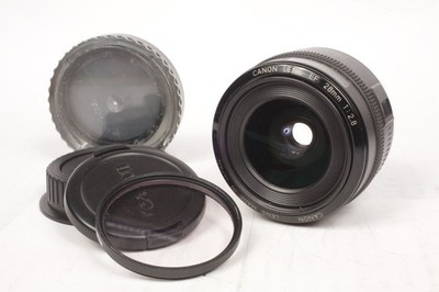 Canon EF 28mm f/2.8 Wide Angle AF Full Frame Lens - EF Mount [TESTED/WORKS]