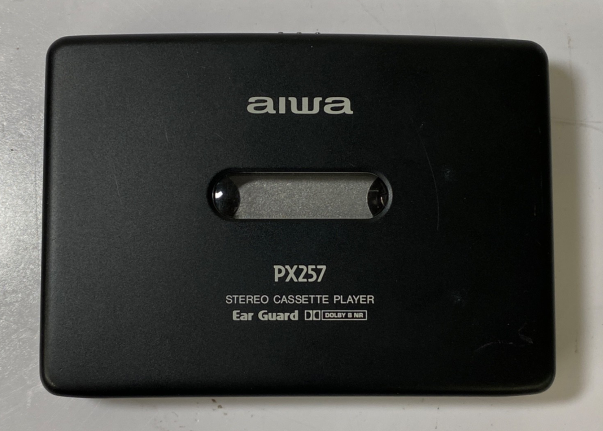 AIWA PX257 Walkman Personal Portable Stereo Cassette Player *FOR
