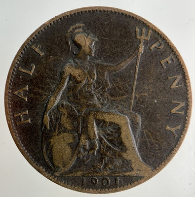 1901 Victoria Half-Penny Coin | Collectable Grade | eBay Australia