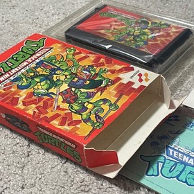 TMNT Teenage Mutant Ninja Turtles FC Famicom CIB Konami Tested Japan