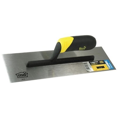 M-D 20062 Finishing Trowel, 14 in L Blade, 4 in W Blade, Steel Blade, Comfort Gr