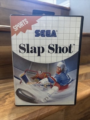 Slap Shot (Sega Master System SMS, 1990) CIB Complete