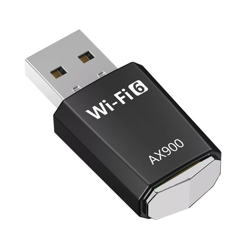 USB WiFi 6 Adapter 900Mbps Dual Band 2.4/5Ghz Wireless Network Dongle 802.11ax