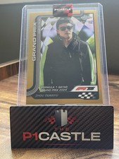 2025 Topps Cromo F1 Zhou Guanyu Qatar Gran Premio Piloto del Día/50/250