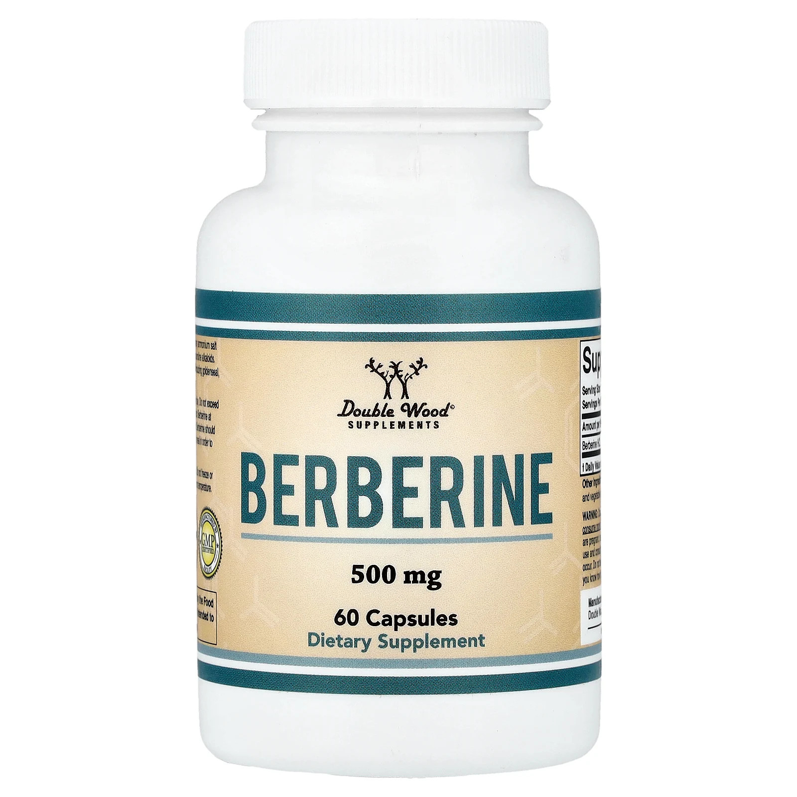 Berberine, 500 mg, 60 Capsules