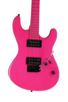 Dean Custom Zone HH Electric Guitar - Fluorescent Pink