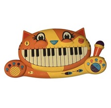 B. Toys Meowsic Cat Piano Musical Electronic Keyboard Piano w/ Microphone WORKS
