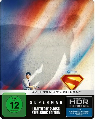 Superman (4K UHD + Blu-ray Steelbook) COVER A- NEU & OVP