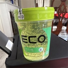 Eco Styler Olive Oil Max Hold Alcohol-Free Hair Gel 32 oz Moisturizes Conditions