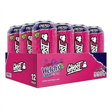 GHOST Energy Drink Grape Cran 16 oz Cans (Pack of 12) **LIMITED EDITION**