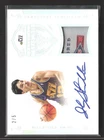 2015 Panini National Treasures John Stockton #MTS-JST Game Worn 2/5 Auto