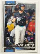 2026 Topps #317 Troy Johnston Rookie Miami Marlins