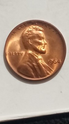 1964 Lincoln Memorial Cent Penny Circulated L On The Edge See Pics