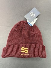 SS Exclusives Beanie Cable Knit Chunky Soft Stretch Winter Hat Maroon NEW