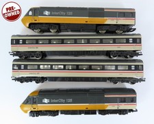 HST BR 4 Car Set - Loco, Dummy & MK3 Coach UNBOXED OO Gauge Hornby (Mar143)