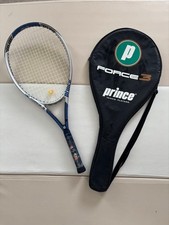 Prince Force 3 Tennis Racket with Cover Used Grip Wear String Included