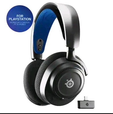SteelSeries Arctis Nova 7P Wireless Over-Ear Gaming Headset - Black