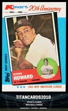 Elston Howard 1982 Topps Kmart 20th Anniversary MVP Series New York Yankees #3