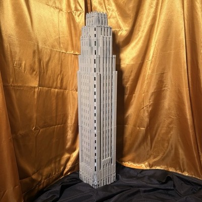 HO Scale Skyscraper / Building 37 Inches Tall, H0 Scale, Scratch Model