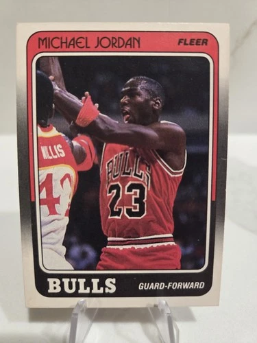Fleer 1988-89 Michael Jordan #17 Basketball Chicago Bulls NBA Card