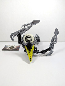 Vintage LEGO Bionicle VAHKI RORZAKH Set #8618 with Canister and Kanoka Disk 2004