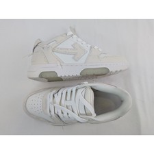 off-White Low Sartorial Stitching Sneakers in White/Coconut BNWB 37