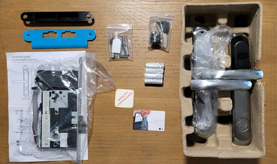 TLJ Revolution LV6-N300-V0043 ELEKTRISCHES SCHLÜSSEL ZUGANGSSCHLOSS UND GRIFF-KIT