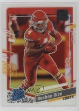 2023 Panini Clearly Donruss Rated Rookie Rashee Rice #79 os8