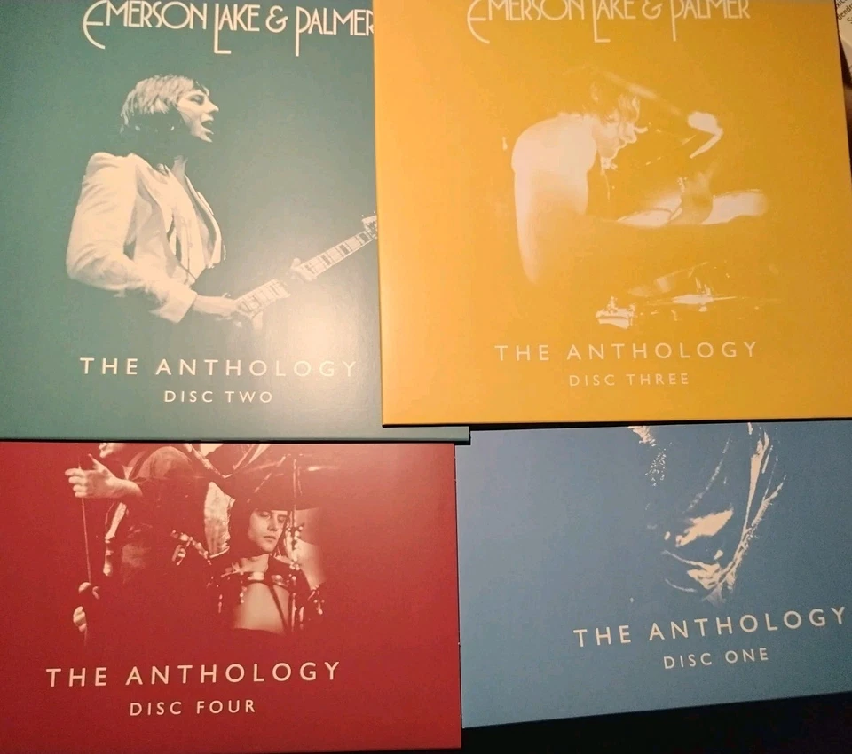 Emerson, Lake & Palmer The Anthology (1970-1998) MINT Coloured Vinyl 4 LP-Box - Bild 3 von 4