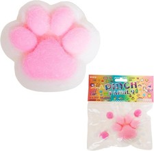 Cute Cat Paw Squishy Fidget Toy Soft Sticky Squeeze Stress Relief Kawaii Toy