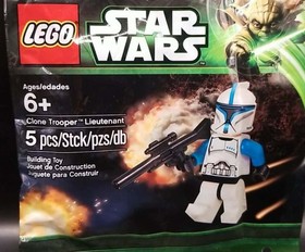 LEGO Star Wars - Clone Trooper Lieutenant - 5001709 - New Sealed Polybag Retired