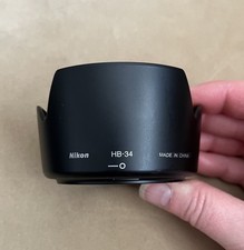 Genuine Nikon HB-34 Camera Lens Hood AF-S 55-200mm f/4-5.6G / VR / VR II ,Mint