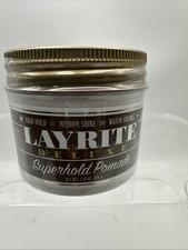 Layrite Deluxe Super Hold Pomade 4.25 oz NWOB
