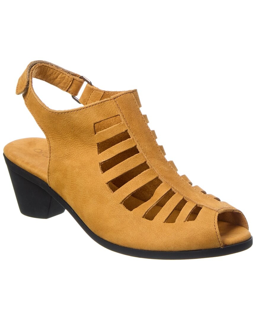 Arche Soexor Leather Sandal Women's Brown 36