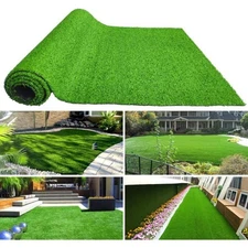 5ft x 10ft Ideal for Backyard, Garden, Lawn Landscape, Patio& Balcony Faux Turf